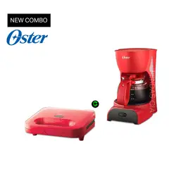 OSTER - COMBO Sandwichera y Cafetera BVSTDCDR5R