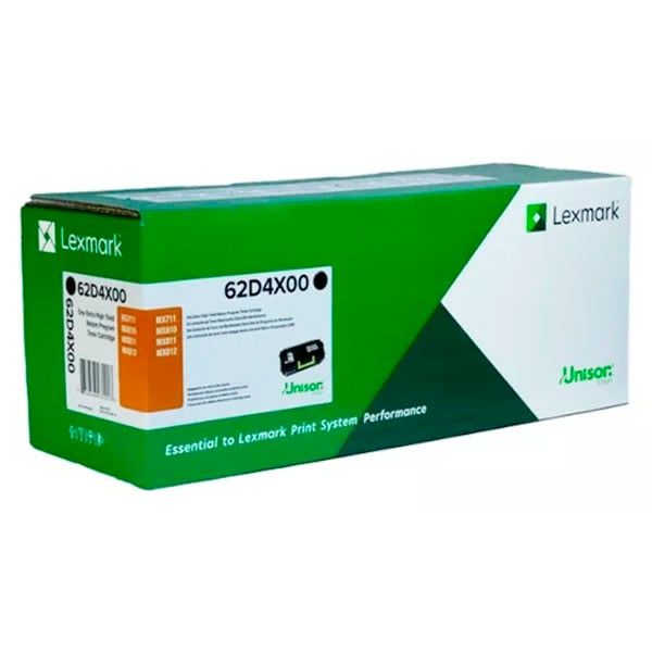 TONER 62D4X00; RENDIMIENTO DE 45,000 PAGINAS