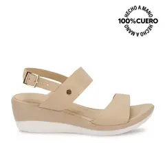 VIALE - Sandalia Dorsay Casual ALE-2203 PaloRosa Cuero