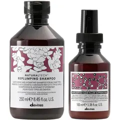 DAVINES - Shampoo Hidratante 250ml + Sérum Replumping