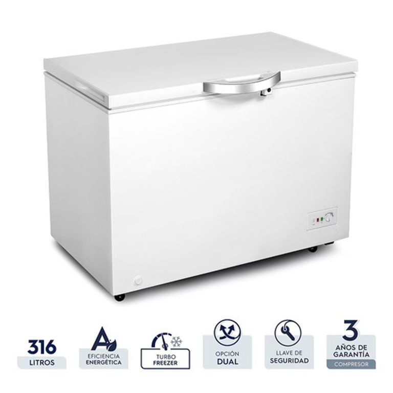 Congeladora Frost Horizontal 316 Litros EFCC32C2HQW