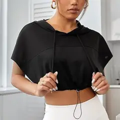 GENERICO - Sudadera Deportiva con Capucha para Mujer