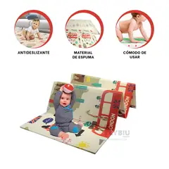 GENERICO - Tapete Comodo Color Multicolor Y+Post-it Adhesivos