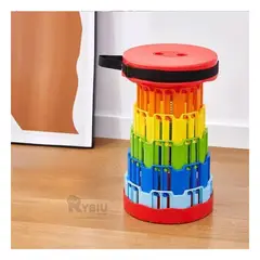 GENERICO - Silla Funcional y Comoda de Tapa Tono Rojo Y+Regalo Agendita