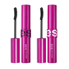 ESIKA - Duo Mega Full Size Máscara de Pestañas Fácil Retirado y a Prueba de Agua x2