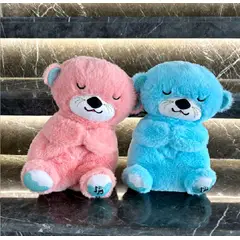 GENERICO - PELUCHE QUE RESPIRA CON MUSICA RELAJANTE.ROSADO