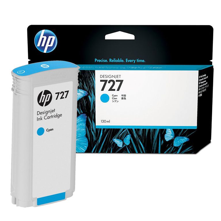 TINTA 727 B3P19A 130ML CYAN DESIGNJET T1500/T2500/T920/T930