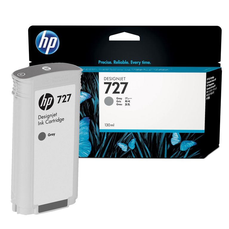 TINTA 727 B3P24A 130ML GRAY DESIGNJET T1500/T2500/T920/T930