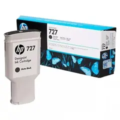 HP - TINTA 727 C1Q12A MATTE BLACK 300ML DESIGNJET T1500/T2500/T920/T930