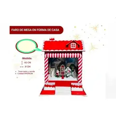 GENERICO - CASA FARO CON LUCES Y SONIDO A1 PREMIUN