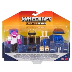 MINECRAFT - Creator Bunny Slippers & Striped Tie Pack