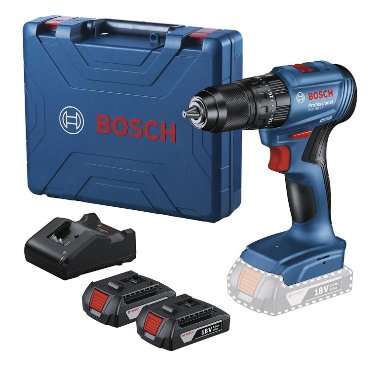 TALADRO PERCURTOR INALAMBRICO ½” 18V GSB185-LI -