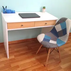 AMUEBLE - Escritorio de melamine RAFAEL Tiendas