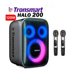 TRONSMART - Parlante Halo 200 con microfono, Bluetooth, Karaoke