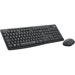 LOGITECH - COMBO TECLADO + MOUSE MK295 INHALAMBRICO USB NEGRO