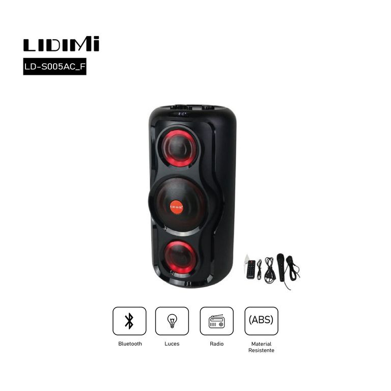 Parlante Portatil Bluetooth LD-S005ACF