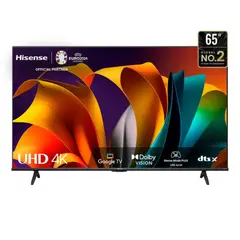 HISENSE - TV 65 LED 4K UHD Google TV 65A6NA