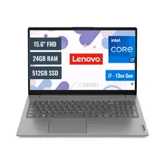 LENOVO - Laptop V15 Intel Core i7 1355U 24GB RAM 512GB SSD M2 15.6 FHD FreeDOS
