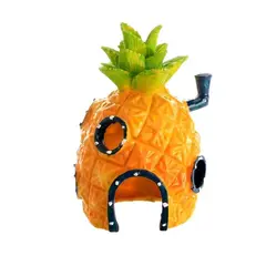 GENERICO - Decoración peceras yo acuarios adorno piña Bob Esponja