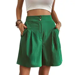 BLWOENS - Shorts Mujer - Verde