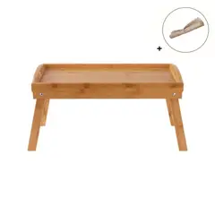 GENERICO - Mesa de Desayuno Bambú 50x30cm + Individual de YUTE