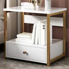 TU MESITA - Mesa de Noche Moderna Lidia 1 Cajón