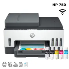 HP - Impresora Multifuncional Smart Tank 750 Wifi Duplex ADF