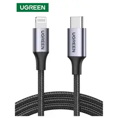 UGREEN - Cable USB C a Lightning para iPhone certificación MFi 20W -