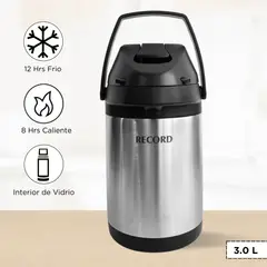 RECORD - Termo Sifon de Acero 3.0 L