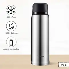 ZOJIRUSHI - Termo de Bebida Stainless Gris 1.0 L