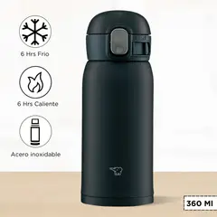 ZOJIRUSHI - Termo de Bebida Baby Mug Negro 360 Ml