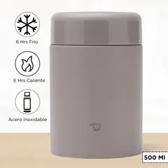 ZOJIRUSHI - Termo de Comida Un Division Gris 500 Ml