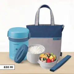 ZOJIRUSHI - Termo de Comida 2 Divisiones Mr Bento 700 Ml