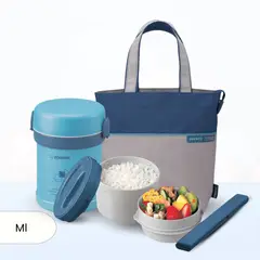 ZOJIRUSHI - Termo de Comida 2 Divisiones Mr Bento 700 Ml