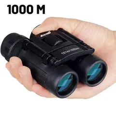 SANC - Binoculares Compactos 10x25 de Caza Visión Nítida a 1000 Metros