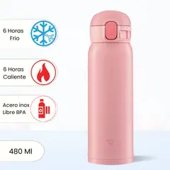 ZOJIRUSHI - Termo de Bebida Baby Mug Rosado 480 Ml