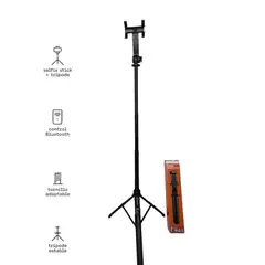 GENERICO - Tripode selfie stick 180mts Con Bluetooth