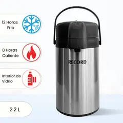 RECORD - Termo Sifon de Acero 2.2 L