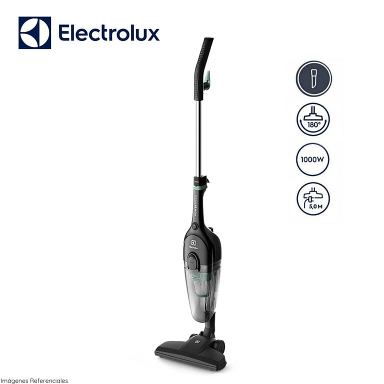 Aspiradora 2 en 1 Filtro HEPA PowerSpeed ​​Negro STK12