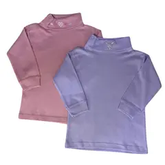 GENERICO - Pack 2 Polo Cafarena Bebé 100 % Algodón PimaTalla 1