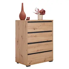GENERICO - Comoda 4 Cajones Duna Qadira Amore Home