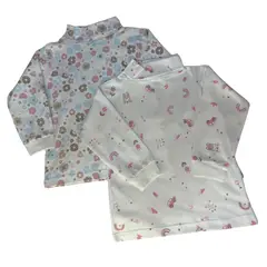 GENERICO - Pack 2 Polo Cafarena Bebé 100 % Algodón PimaTalla 4