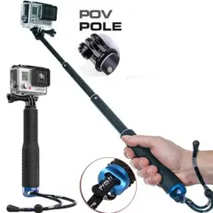 PREMIUM - Monopod Palo Selfie Stick Telescopio Go Pro - 50 Cm