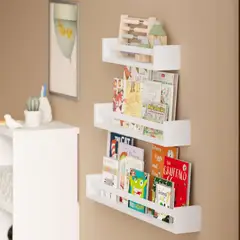 GENERICO - Repisa Flotante x3 unid Teodoro Blanco Petrox Home