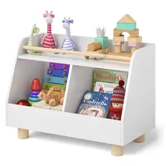 GENERICO - Juguetero Infantil Qadija Blanco Amore Home