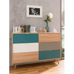 LA BODEGA DEL MUEBLE - COMODA COLORIDA -