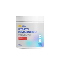 GENERICO - CITRATO DE MAGNESIO PREMIUM FRESA LIMON Y NARANJA SMART BLENDS 400GR