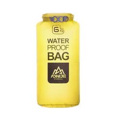 AONIJIE - Bolsa Sumergible Seca Impermeable Outdoors 6L-AMARILLO