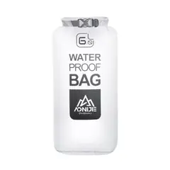 AONIJIE - Bolsa Sumergible Seca Impermeable Outdoors 6L-BLANCO