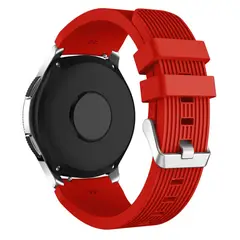 GENERICO - Correa Silicona para HUAWEI GT5 DE 46MM - GT5 PRO - Rojo